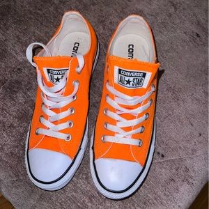 Womens All Star Converse Orange